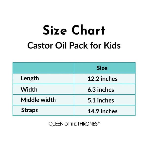 Queen of the Thrones Kids Castor Oil Pack Hot on Sale