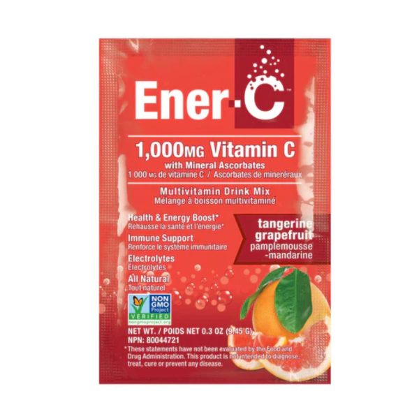 Ener-C Tangerine Grapefruit Multivitamin Drink Mix - 1,000mg Vitamin C (Case of 30) on Sale