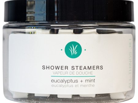 All Things Jill Eucalyptus + Mint Shower Steamers 220g For Cheap