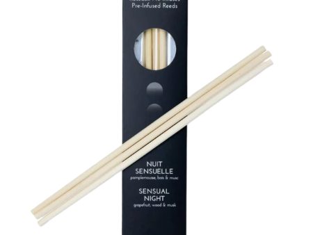 La Luna Sensual Nights Pre-Infused Scented Reeds 2pk For Sale