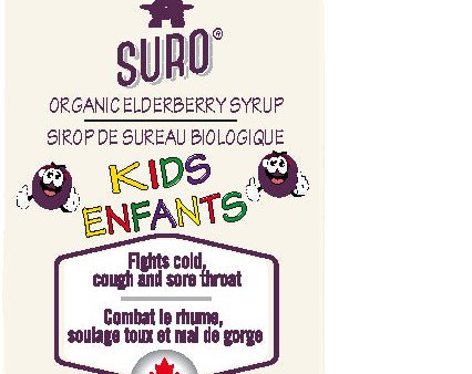 Suro Elderberry Kids Syrup 118ml Fashion