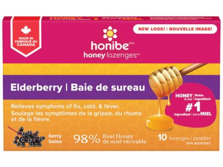 Honibe Elderberry Lozenges 10ct For Sale