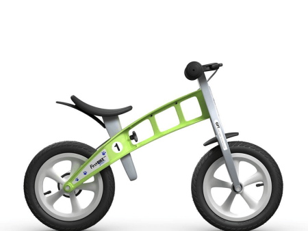 FirstBIKE Street Balance Bike (with Brake) - Green Sale