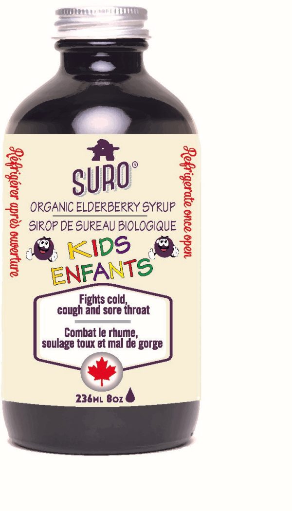 Suro Elderberry Kids Syrup 236ml Supply