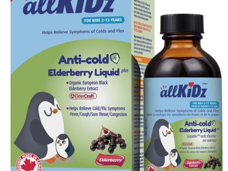 allKiDz Anti-cold Elderberry Liquid 100ml Sale