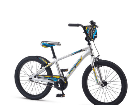 Mongoose Racer X 20  Kids Bike - Silver Discount