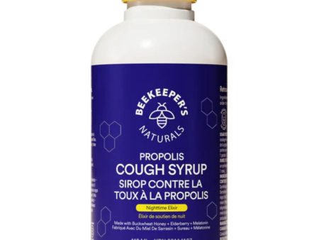 Beekeeper s Naturals Nighhttime Propolis Cough Syrup 118ml Online Sale