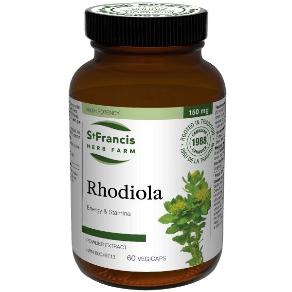 St. Francis Rhodiola Capsules 60s Fashion