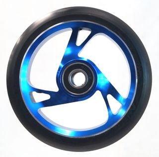 Scooter Wheel, Alloy Core, 125mm Diameter. 30mm Wide Cheap