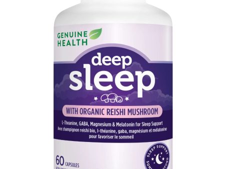 Genuine Health Deep Sleep with Reishi 60s Fashion