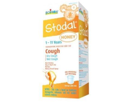 Boiron Stodal Child Honey Flavour 200ml on Sale