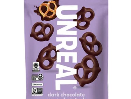 Unreal Dark Chocolate Covered Pretzels 100g Sale