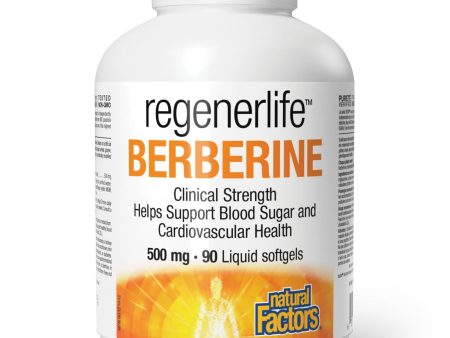 Natural Factors Regenerlife Berberine 90s Supply