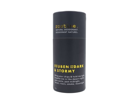 Routine Reuben & The Dark & Stormy Natural Deodorant Stick 50g Online Sale