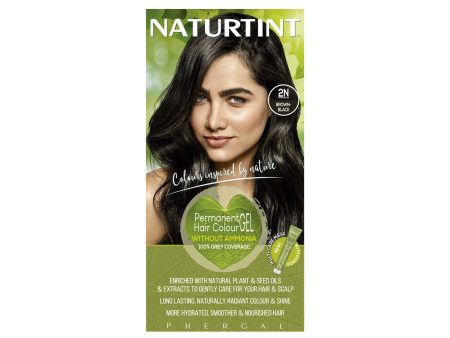 Naturtint Permanent Hair Colour 2N Brown Black 165ml Online Hot Sale