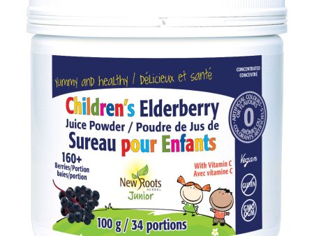 New Roots Children s Elderberry Juice Powder 100g Online Hot Sale