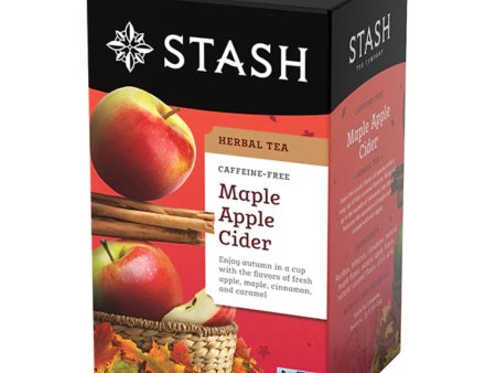 Stash Maple Apple Cider Herbal Tea 18ct Supply