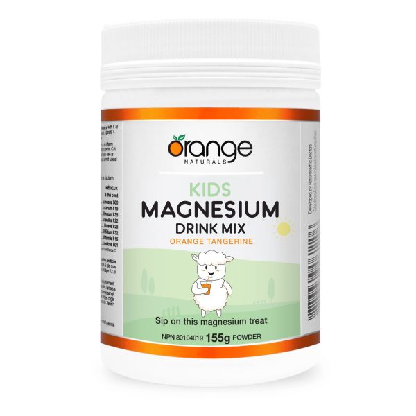 Orange Naturals Kids Magnesium Drink Mix - Orange Tangerine 155g Online Sale