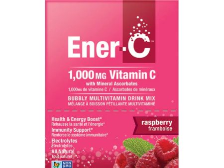 Ener-C Raspberry Multivitamin Drink Mix - 1,000mg Vitamin C (Case of 30) For Cheap