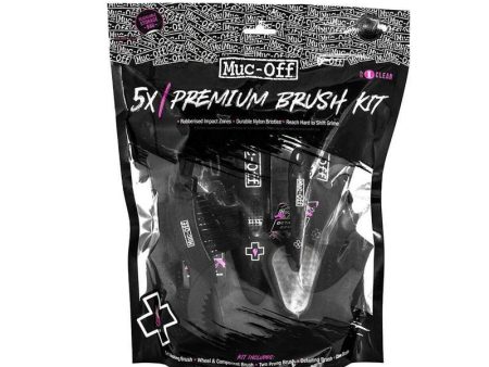 Muc-Off 5 Premium Brush Kit For Sale