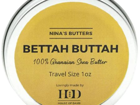 House of Davis Nina s 100% Pure Shea Butter 30ml Supply