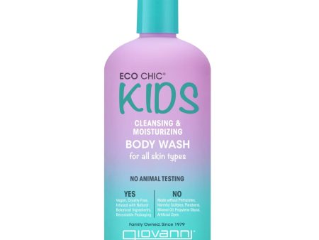 Giovanni Kids Moisturizing Body Wash 487ml Supply