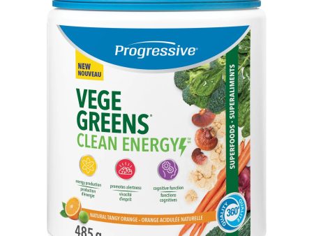 Progressive VegeGreens Clean Energy 485g For Discount