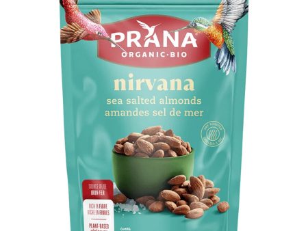 Prana Nirvana Oil-Free Sea Salted Almonds 150g Hot on Sale