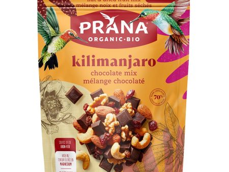 Prana Organic Kilimanjaro Deluxe Chocolate Mix 310g Supply