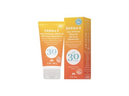 Derma E Sun Defense Mineral Oil-Free Sunscreen Face Lotion 56g For Discount