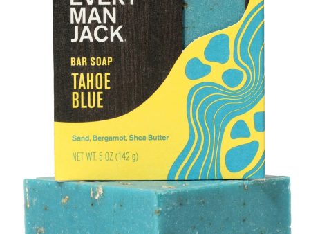 Every Man Jack Cold Plunge Bar Soap - Tahoe Blue Hot on Sale