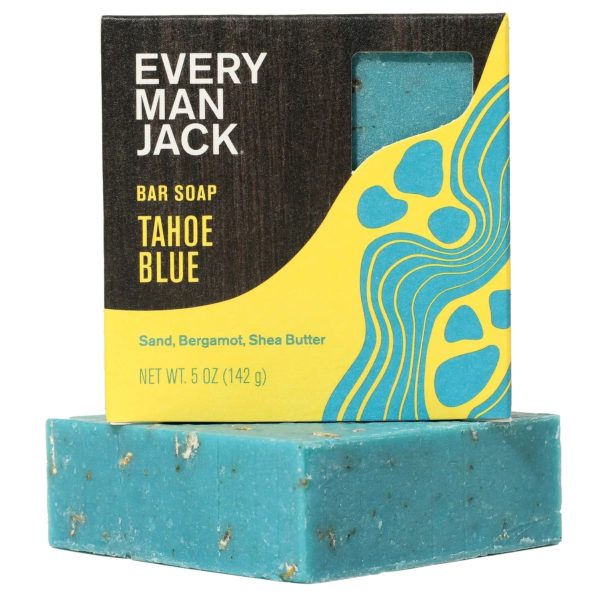 Every Man Jack Cold Plunge Bar Soap - Tahoe Blue Hot on Sale