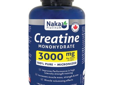 Naka Creatine Monohydrate 3000mg 200s Online now