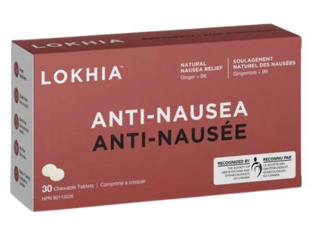 Lokhia Anti-Nausea Chewable Tablets 30s Online Sale