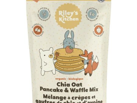 Riley s Kitchen Chia Oat Pancake and Waffle Mix Hot on Sale