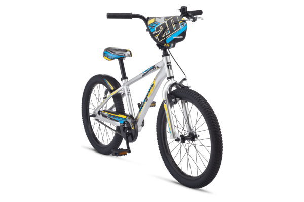 Mongoose Racer X 20  Kids Bike - Silver Discount