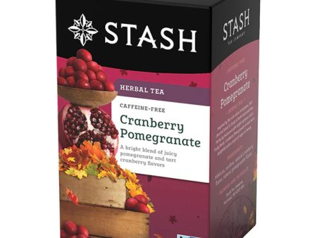 Stash Cranberry Pomegranate Herbal Tea 18ct Fashion