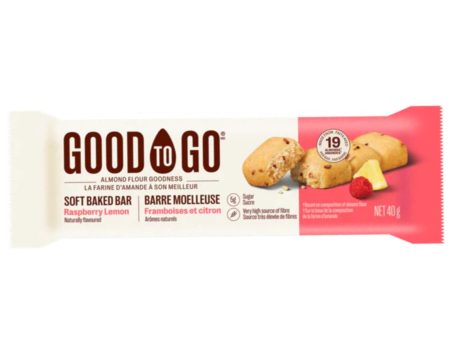 Good To Go Raspberry Lemon Soft Baked Bar 40g Online