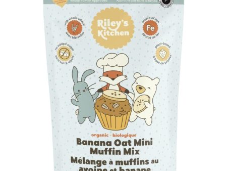 Riley s Kitchen Organic Banana Oat Mini Muffin Mix Fashion