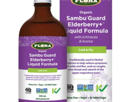 Flora Elderberry + Liquid Formula 500ml Online Hot Sale