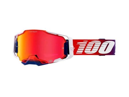 100% Armega Goggle Factory - HiPER Red Online Sale