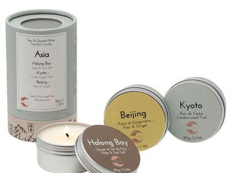 La Luna Asia Discovery Candle Kit 3x80g Online Hot Sale