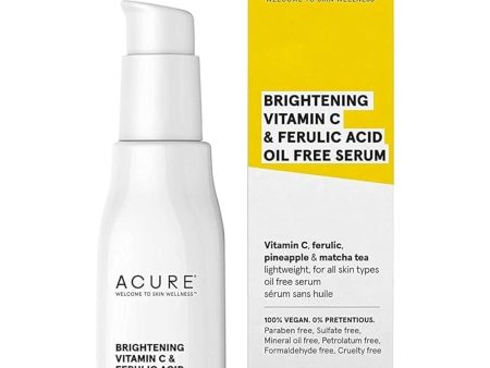 Acure Brightening Glowing Serum 30ml Supply