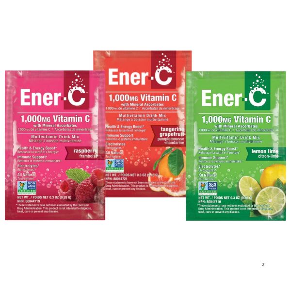 Ener-C Variety Pack Multivitamin Drink Mix - 1,000mg Vitamin C (Case of 30) on Sale