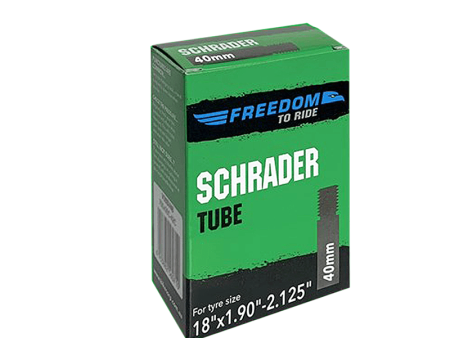 Freedom To Ride - Schrader 18  x 1.90 -2.125  40mm Online Hot Sale