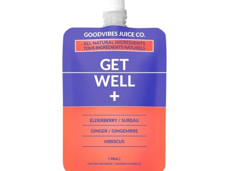 GoodVibes Juice Co. Get Well Shot 50ml Discount