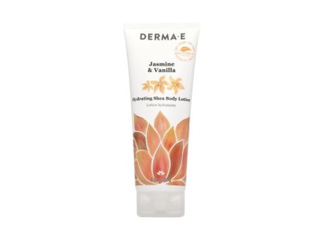 Derma E Jasmine & Vanilla Hydrating Shea Body Lotion 227g Discount