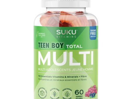 Suku Teen Boy Total Multi Gummies 60s Hot on Sale