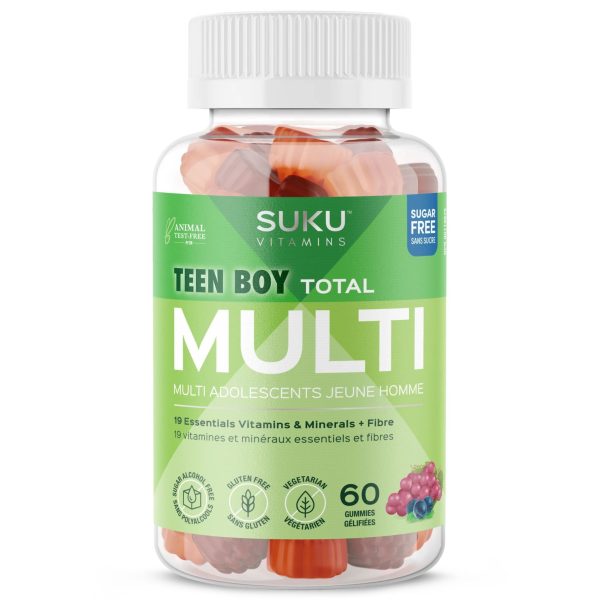 Suku Teen Boy Total Multi Gummies 60s Hot on Sale