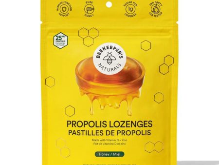 Beekeeper s Naturals Honey Propolis Lozenges 50g For Discount